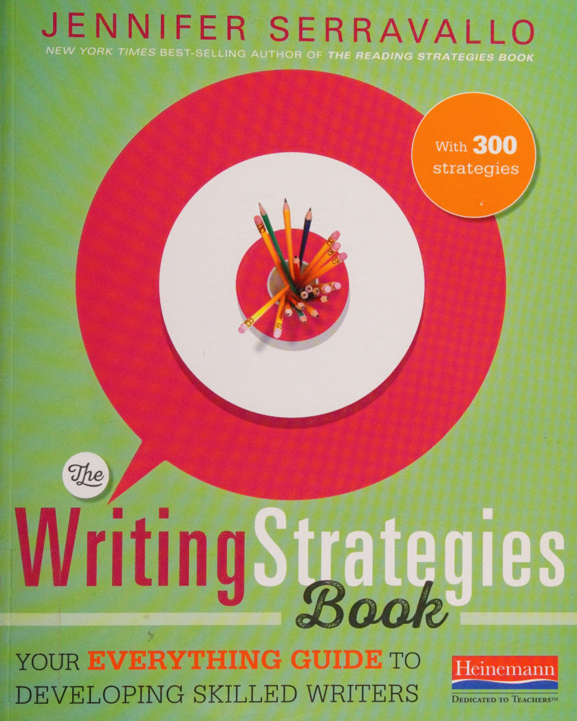 The writing strategies book Jennifer Serravallo Kitap Kapağı