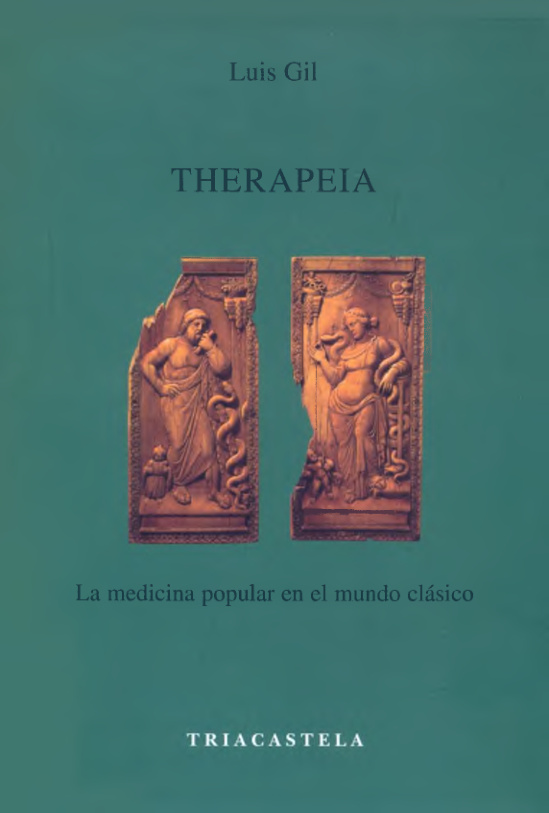 Therapeia Spanish Edition Luis Gil Kitap Kapağı