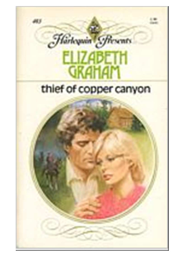 Thief of copper canyon Elizabeth graham Kitap Kapağı