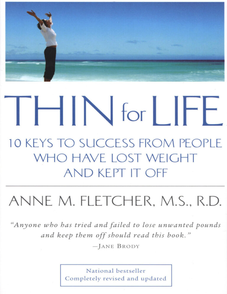 Thin for life Anne Fletcher Kitap Kapağı