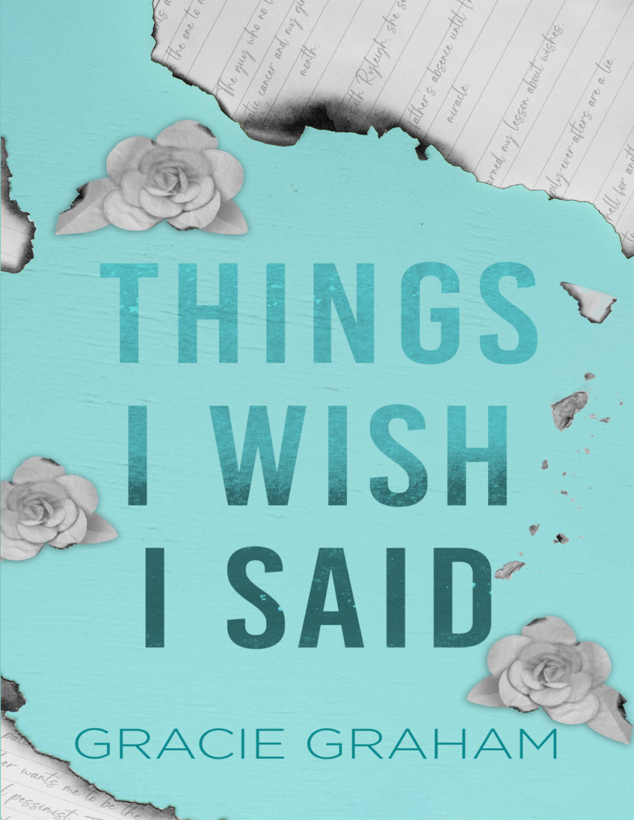 Things I Wish I Said Gracie Graham Kitap Kapağı