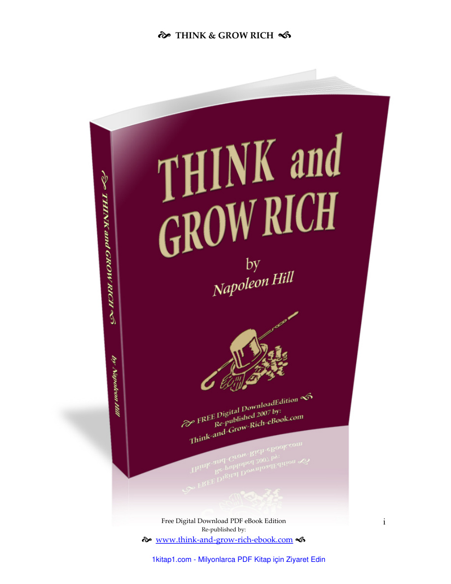 Think And Grow Rich 2011 06 Kitap Kapağı