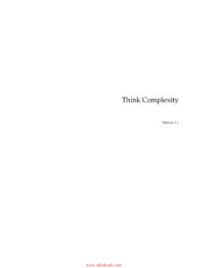 Think Complexity Kitap Kapağı