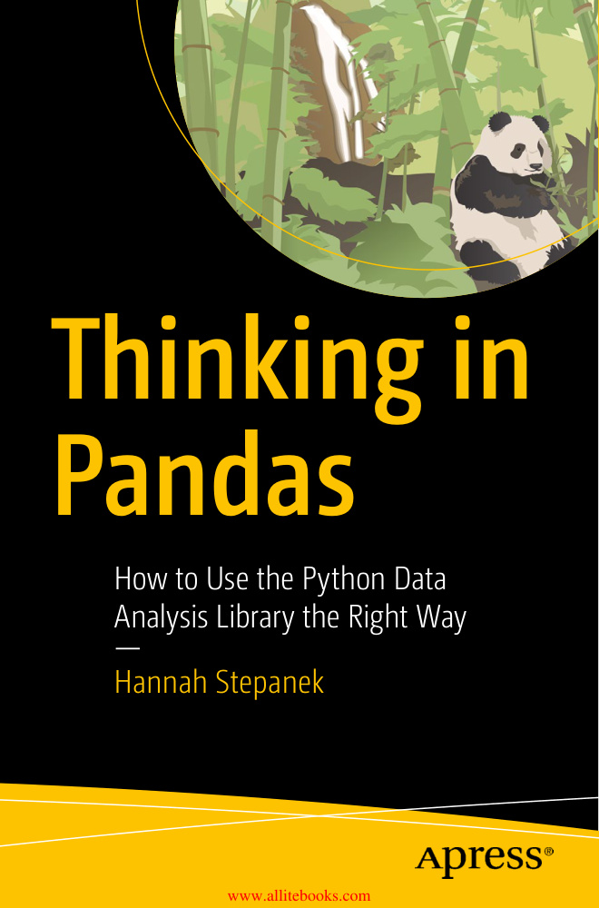 Thinking in Pandas Kitap Kapağı