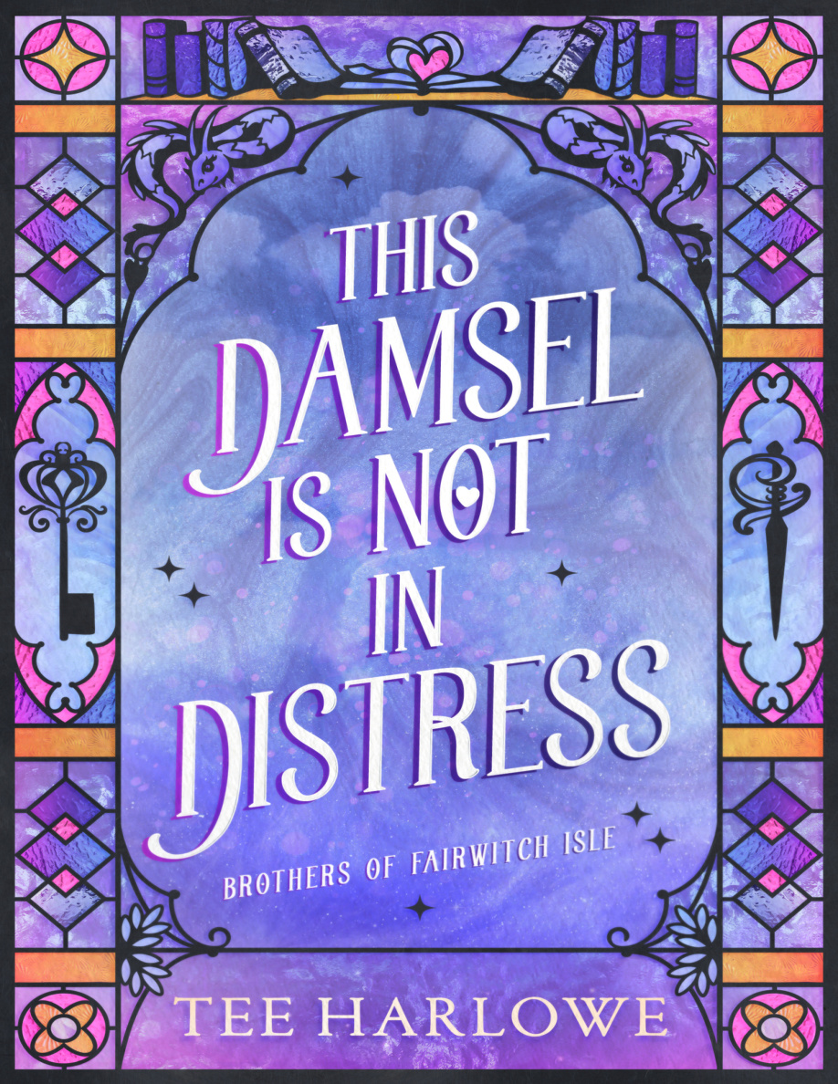 This Damsel Is Not in Distress Tee Harlowe Kitap Kapağı