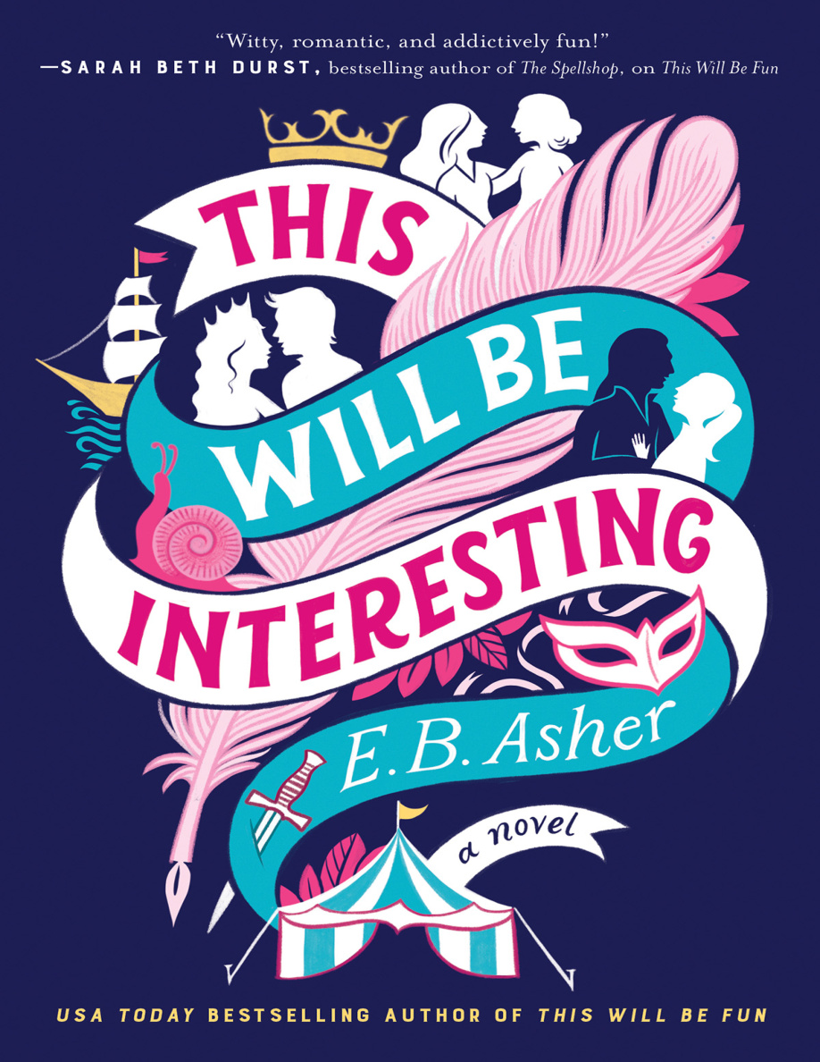 This Will Be Interesting E B Asher Kitap Kapağı