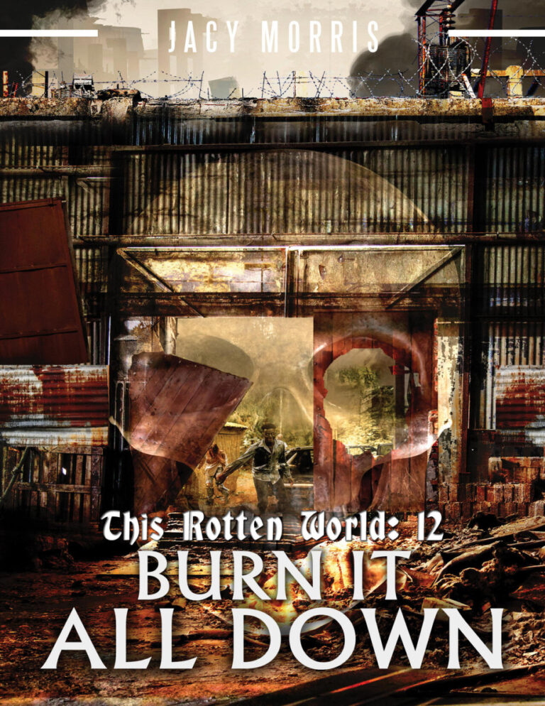 This rotten world 12 Burn it all down Jacy Morris Kitap Kapağı