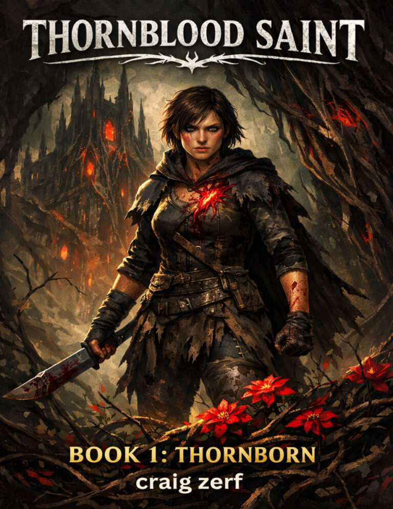 Thornblood Thornblood Saint 1 Craig Zerf Kitap Kapağı
