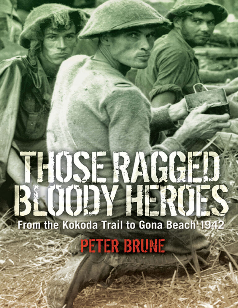 Those Ragged Bloody Heroes Peter Brune Kitap Kapağı