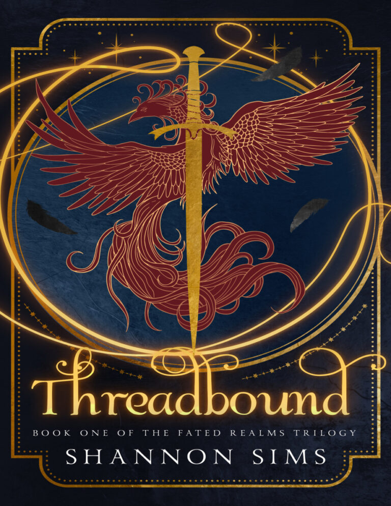 Threadbound Shannon Sims Kitap Kapağı