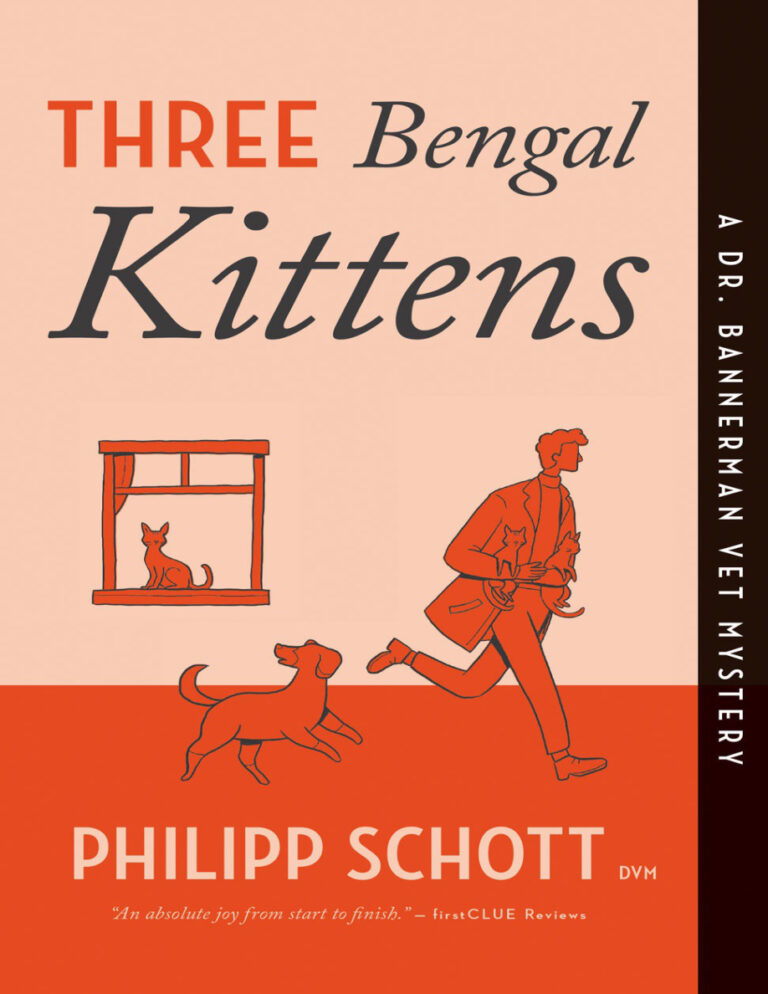 Three Bengal Kittens Philipp Schott Kitap Kapağı