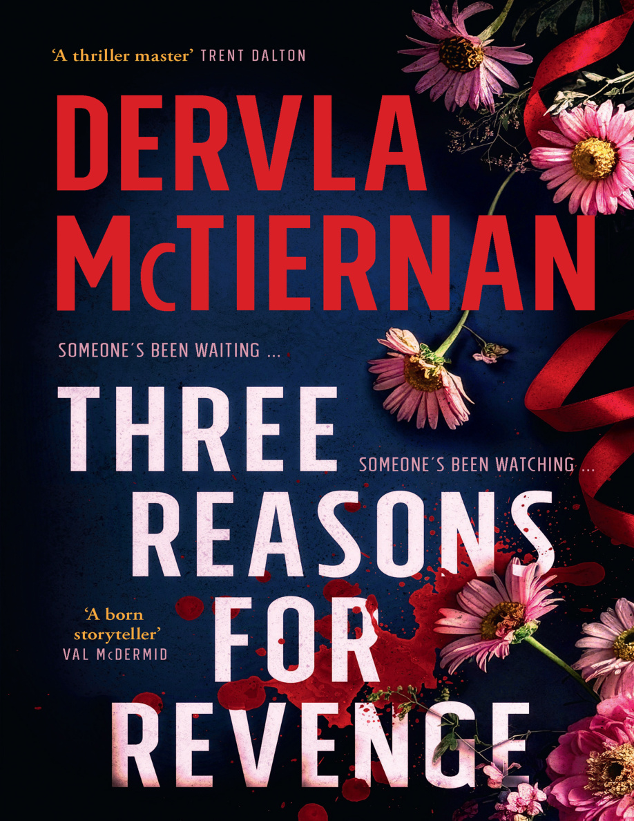 Three reasons for revenga Dervla mctiernan Kitap Kapağı