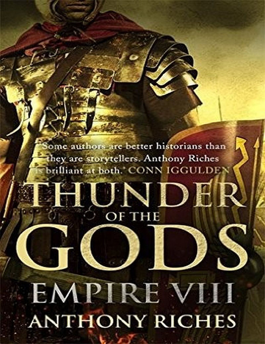 Thunder of the gods Anthony riches Kitap Kapağı