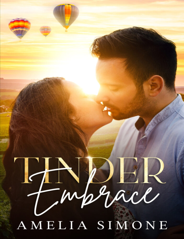 Tinder Embrace Amelia Simone Kitap Kapağı