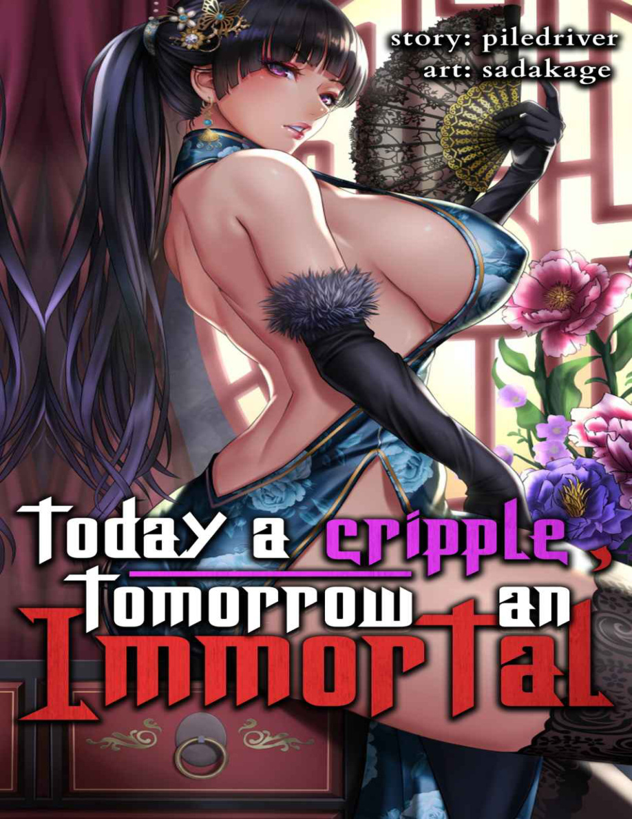 Today a cripple tomorrow an immortal Piledriver Kitap Kapağı