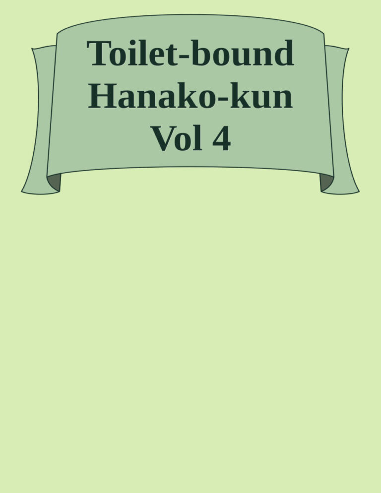 Toilet bound hanako kun Vol 4 Aidalro Kitap Kapağı
