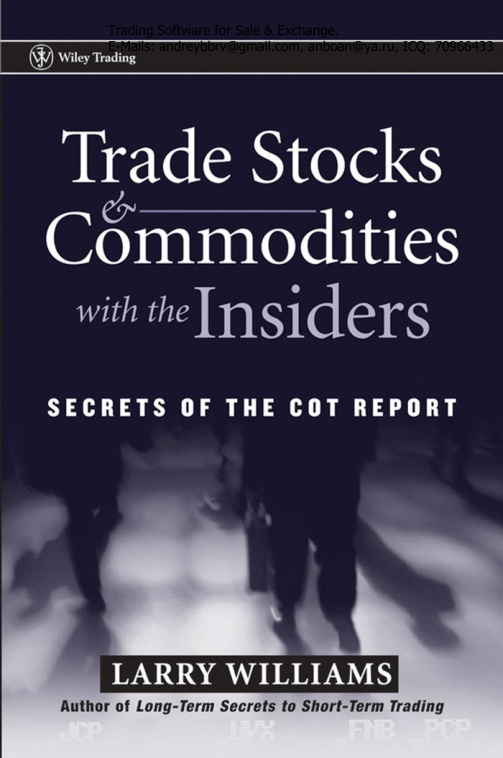 Trade stock and commodities with the insiders Kitap Kapağı