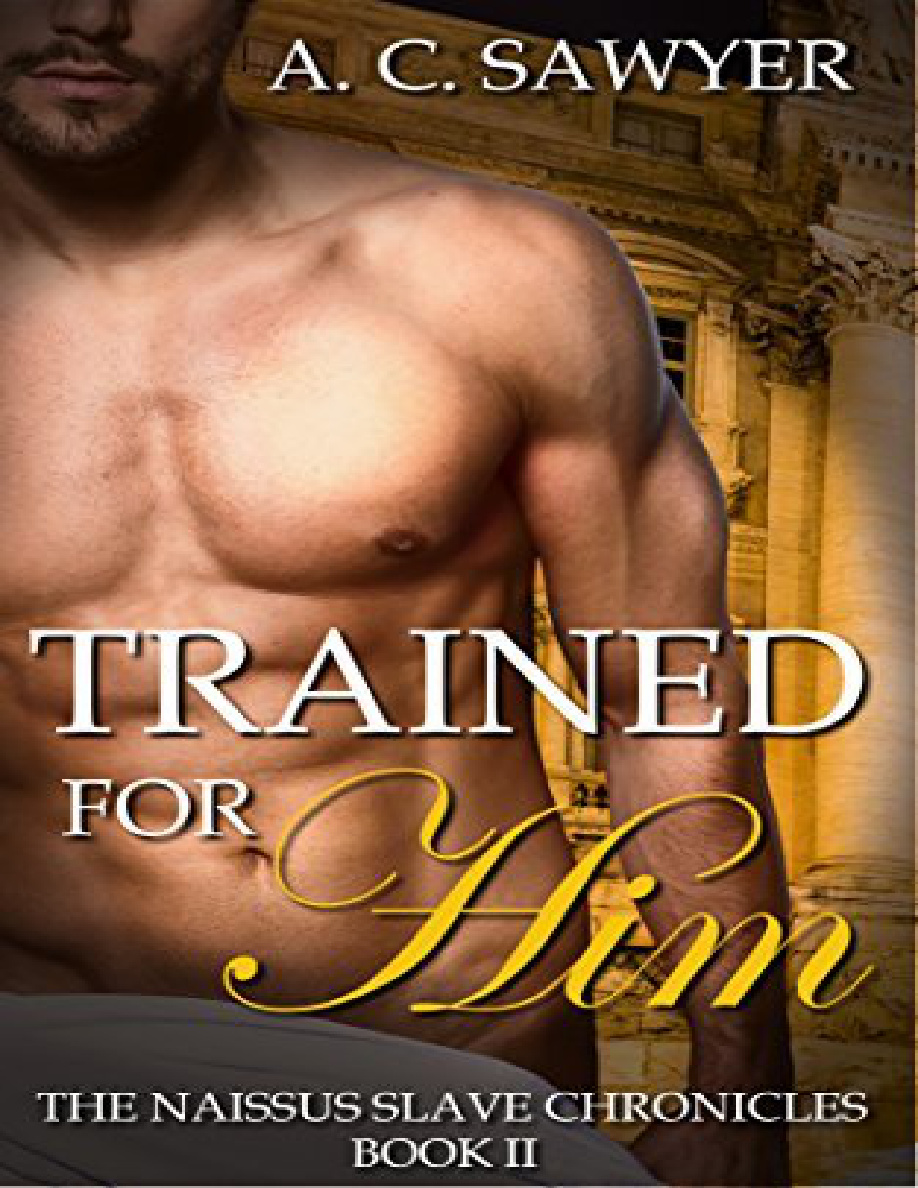 Trained for Him AC Sawyer Kitap Kapağı