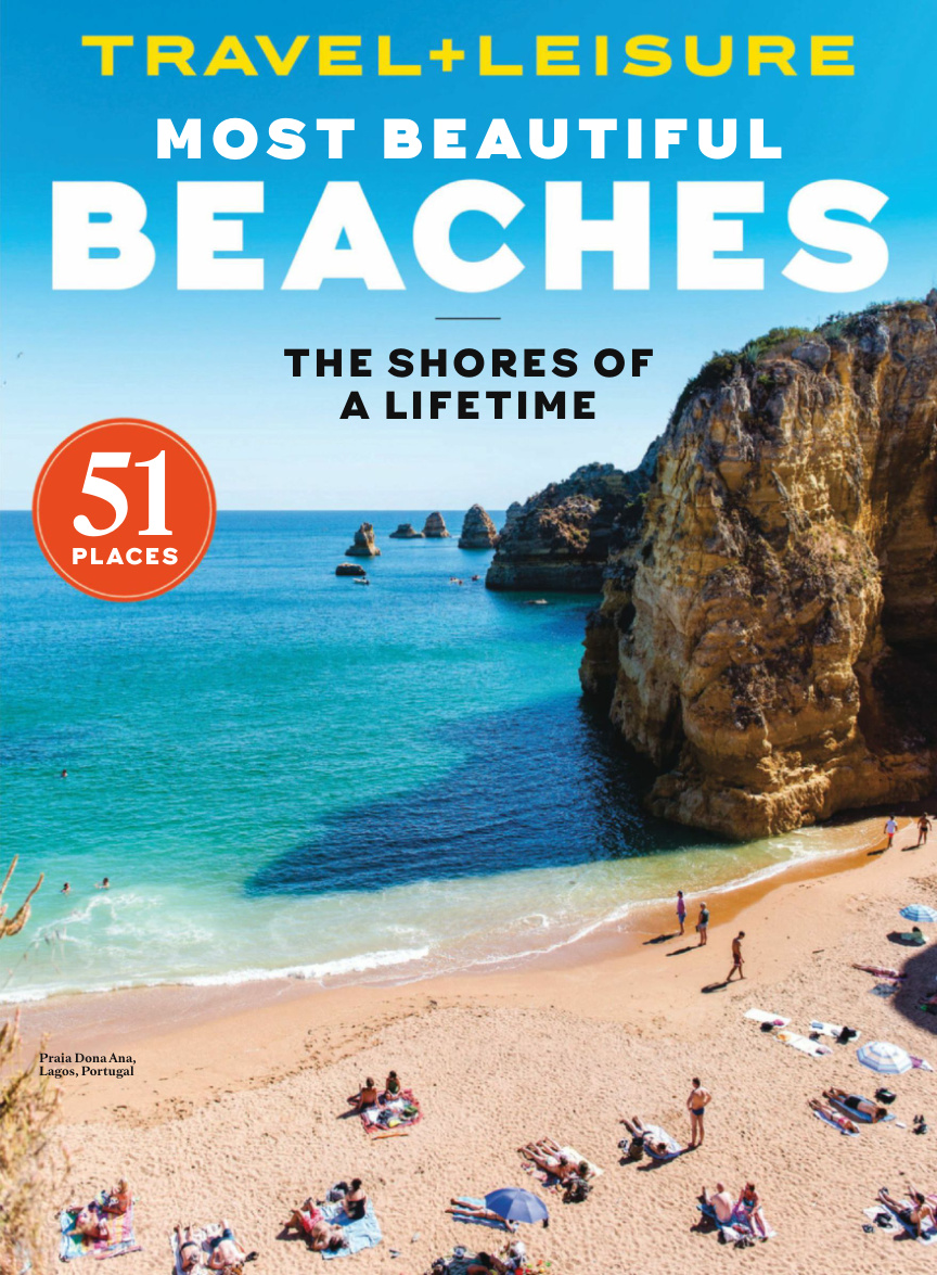 TravelLeisure USA Most Beautiful Beaches 2026 TravelLeisure USA Kitap Kapağı