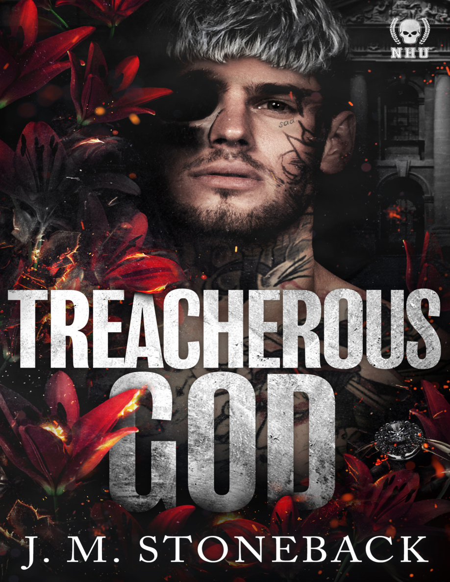 Treacherous God JM Stoneback Kitap Kapağı