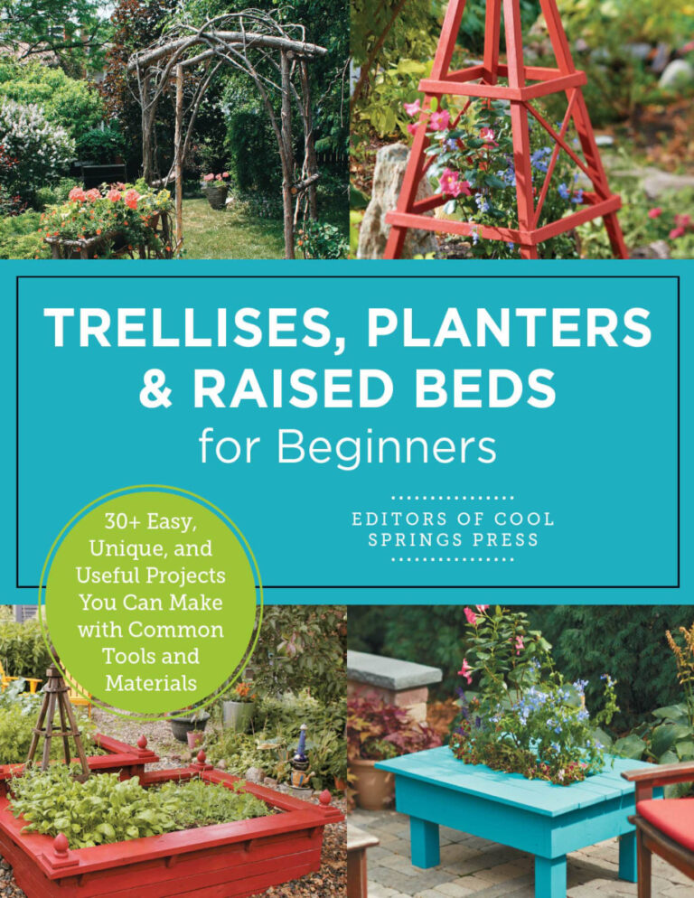 Trellises n Raised Beds 2025 Cool Springs Press Kitap Kapağı