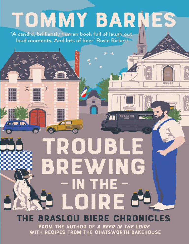 Trouble Brewing in the Loire Tommy Barnes Kitap Kapağı