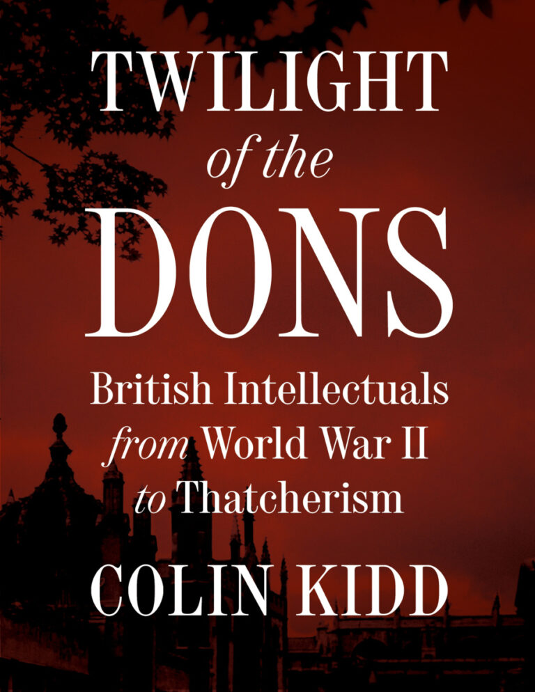 Twilight of the Dons Colin Kidd Kitap Kapağı