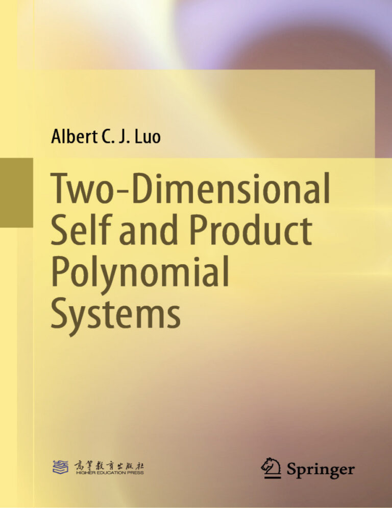 Two Dimensional Self and Product Albert C J Luo Kitap Kapağı
