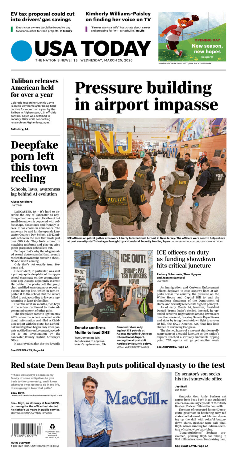 USA Today March 25 2026 USA Today Kitap Kapağı