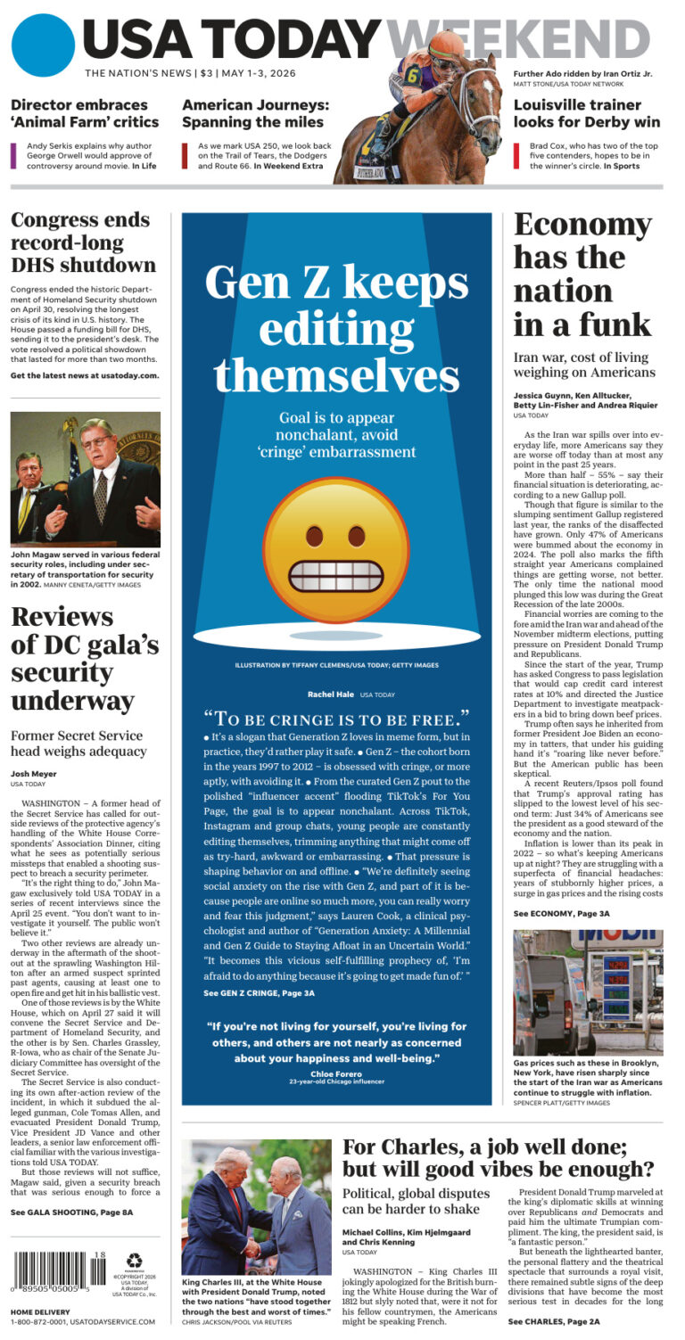 USA Today Weekend May 0103 2026 USA Today Weekend Kitap Kapağı