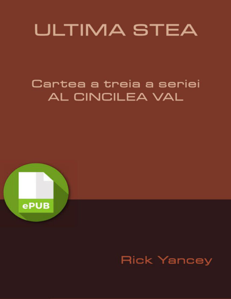 Ultima stea Romanian Edition Rick Yancey Kitap Kapağı