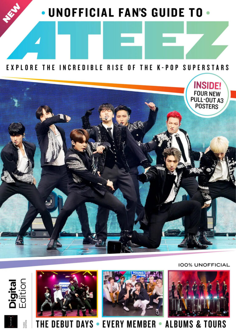 Ultimate Fans Guide to ATEEZ 3rd Edition 2026 Ultimate Fans Guide to ATEEZ Kitap Kapağı
