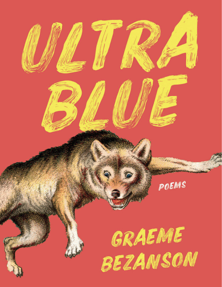 Ultra Blue Poems Graeme Bezanson Kitap Kapağı