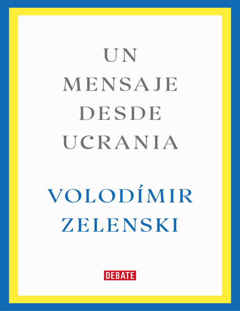 Un mensaje desde Ucrania Spanish Edition Volodimir Zelenski Kitap Kapağı