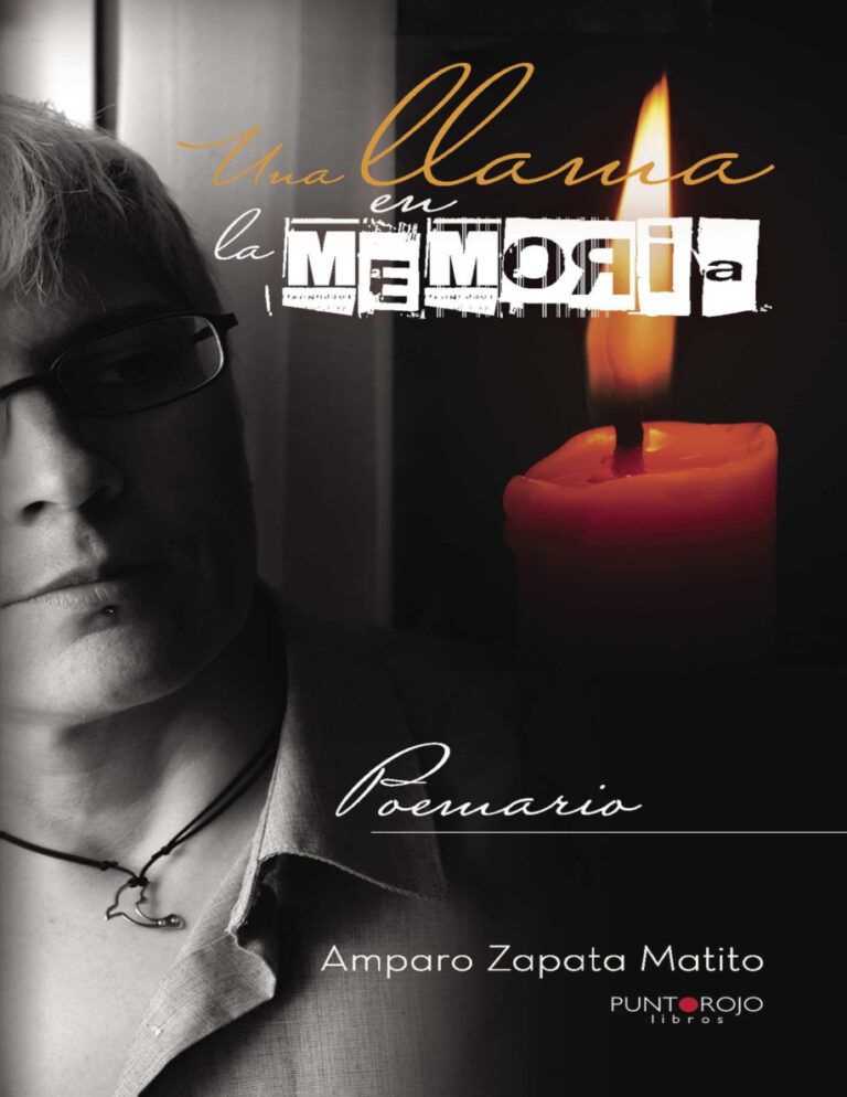 Una llama en la memoria Spanish Edition Amparo Zapata Matito Kitap Kapağı