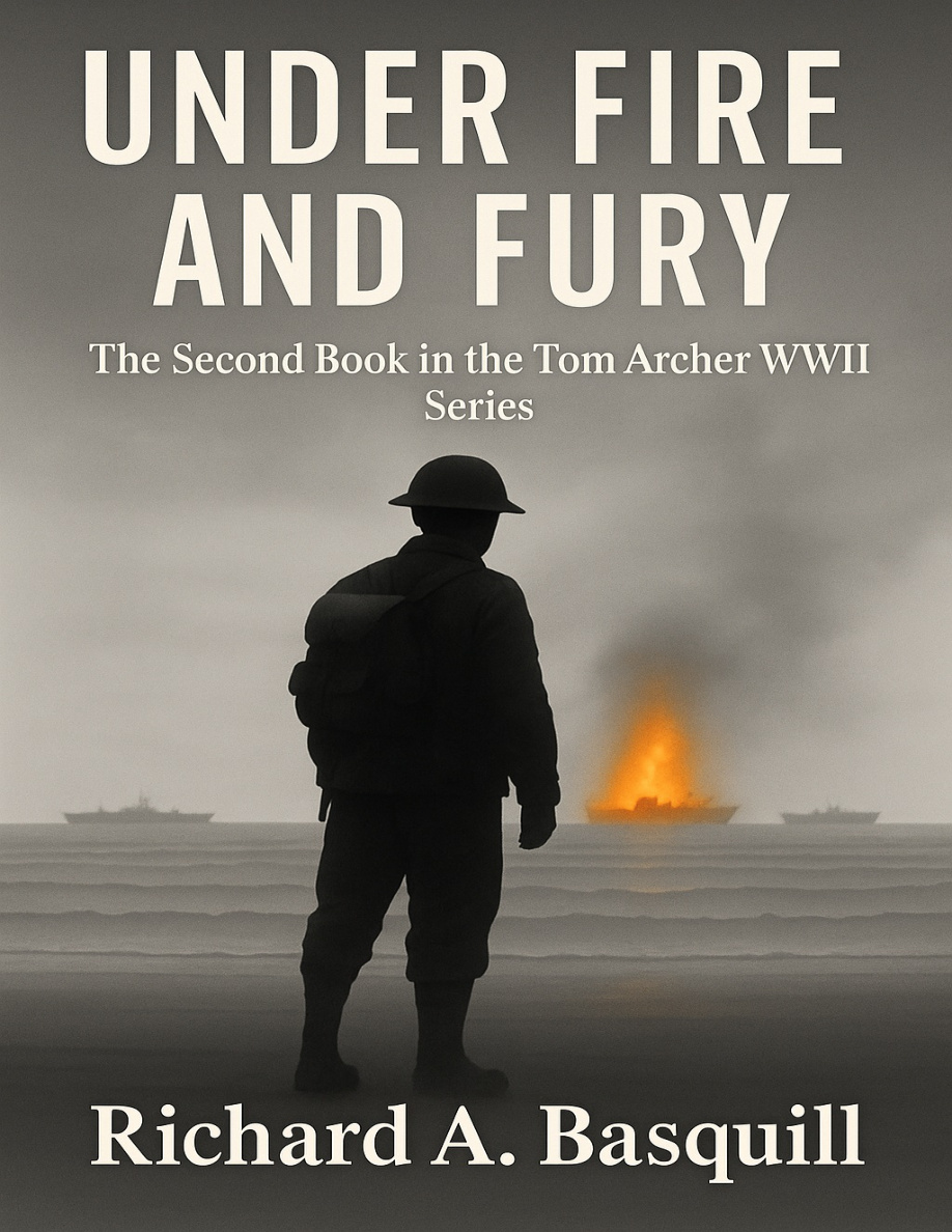 Under Fire and Fury Richard Basquill Kitap Kapağı