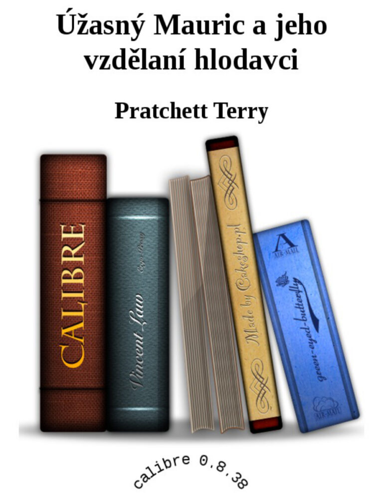 Uzasny Mauric Slovak Edition Terry Pratchett Kitap Kapağı