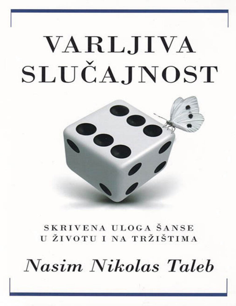 Varljiva slucajnost Nassim Nicholas Taleb Kitap Kapağı
