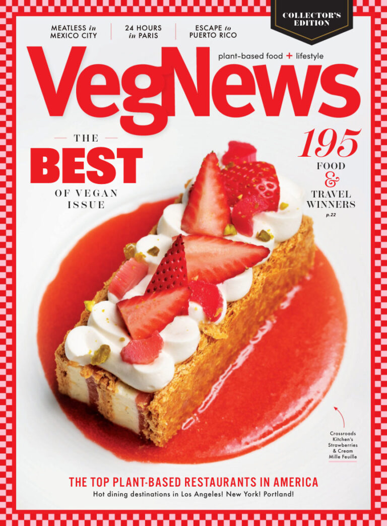 VegNews The Best Of Vegan Issue Spring 2026 VegNews Kitap Kapağı
