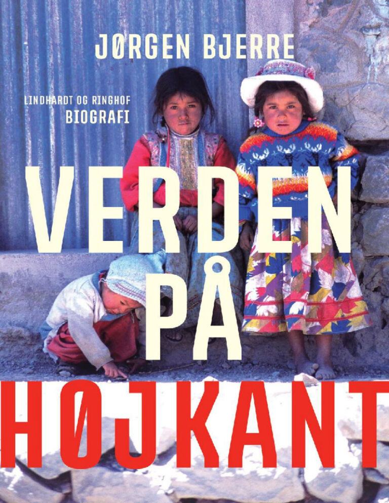 Verden pa hojkant Danish Edition Jorgen Bjerre Kitap Kapağı