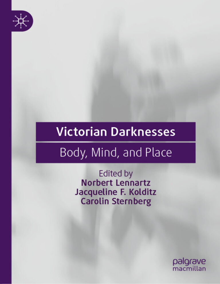 Victorian Darknesses Mind and Place Norbert Lennartz Kitap Kapağı