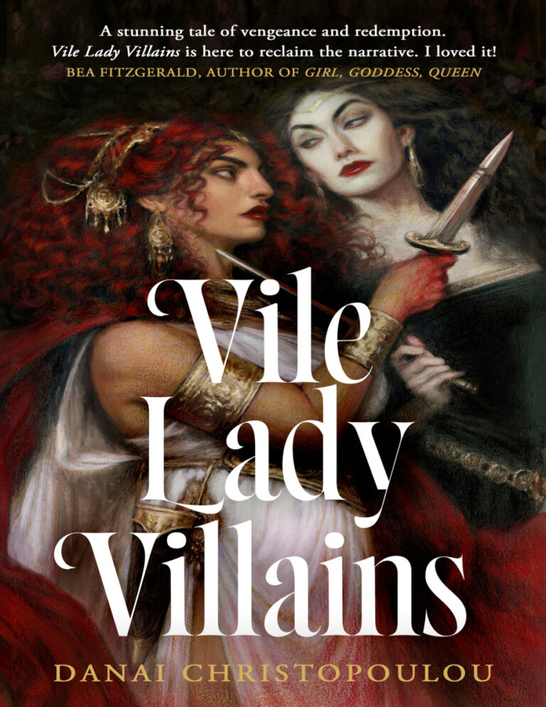 Vile lady villains Danai Christopoulou Kitap Kapağı