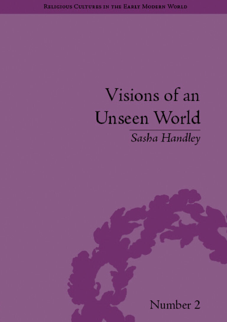 Visions of an Unseen World Sasha Handley Kitap Kapağı