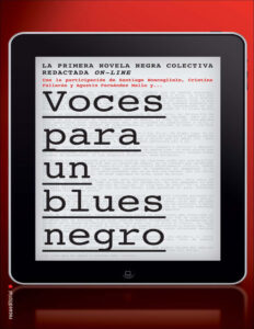 Voces para un blues negro Spanish Edition Santiago Roncagliolo Kitap Kapağı