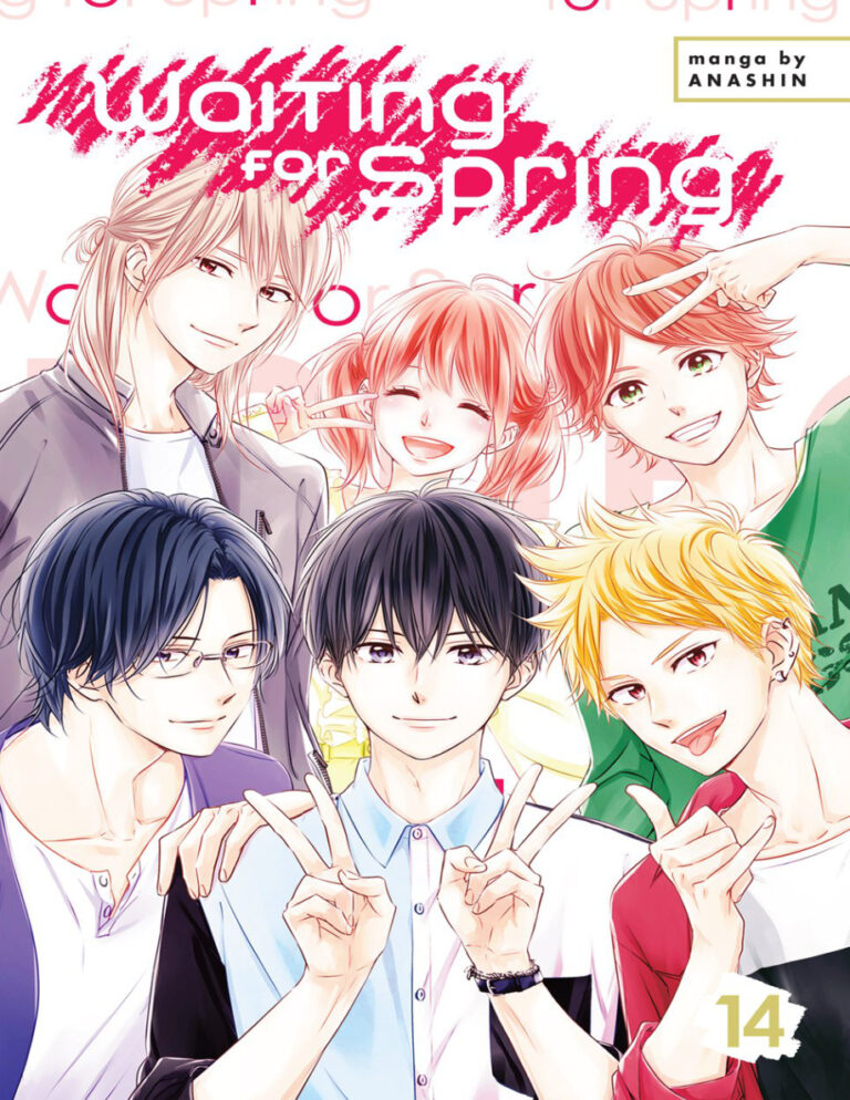 Waiting for Spring Vol 14 Anashin Kitap Kapağı