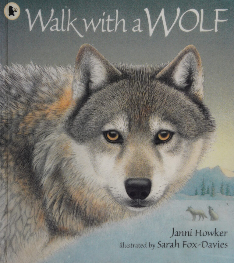 Walk with a Wolf Janni Howker Kitap Kapağı