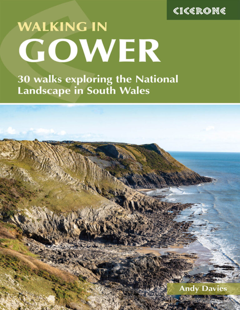 Walking in Gower Andy Davies Kitap Kapağı