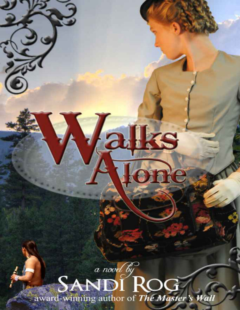 Walks alone Sandi rog Kitap Kapağı