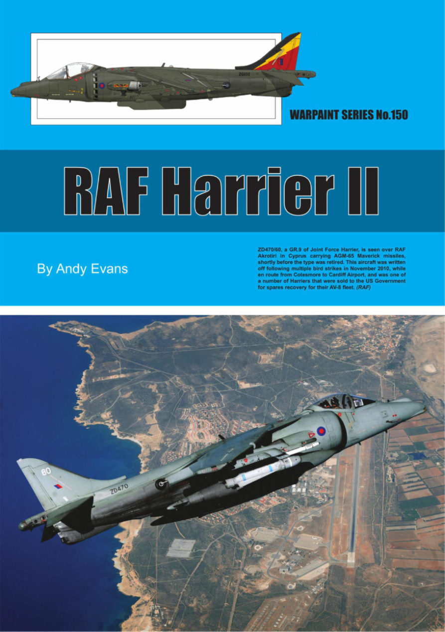 Warpaint Series - Issue 150 - RAF Harrier II 2025 PDF Download