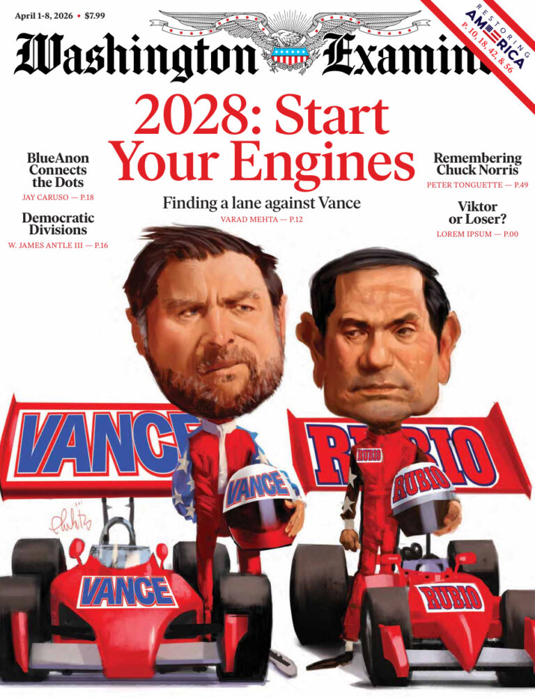 Washington Examiner 18 April 2026 Washington Examiner Kitap Kapağı
